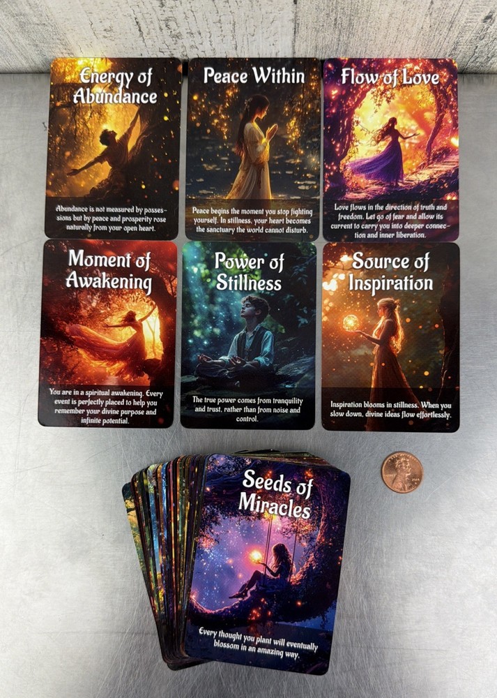 Mystic Forest Card Deck Oracle Tarot Cards