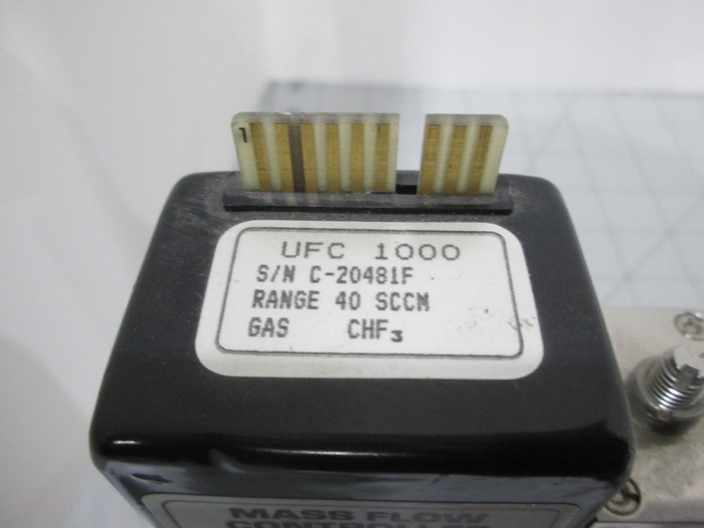 Unit, UFC-1000, Mass Flow Controller, CHF3, 40 SCCM, Used