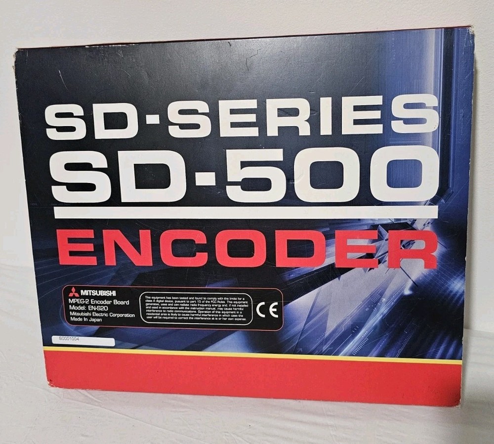 NEW Mitsubishi MPEG-2 Encoder Board Model EN-S20 DVD Program