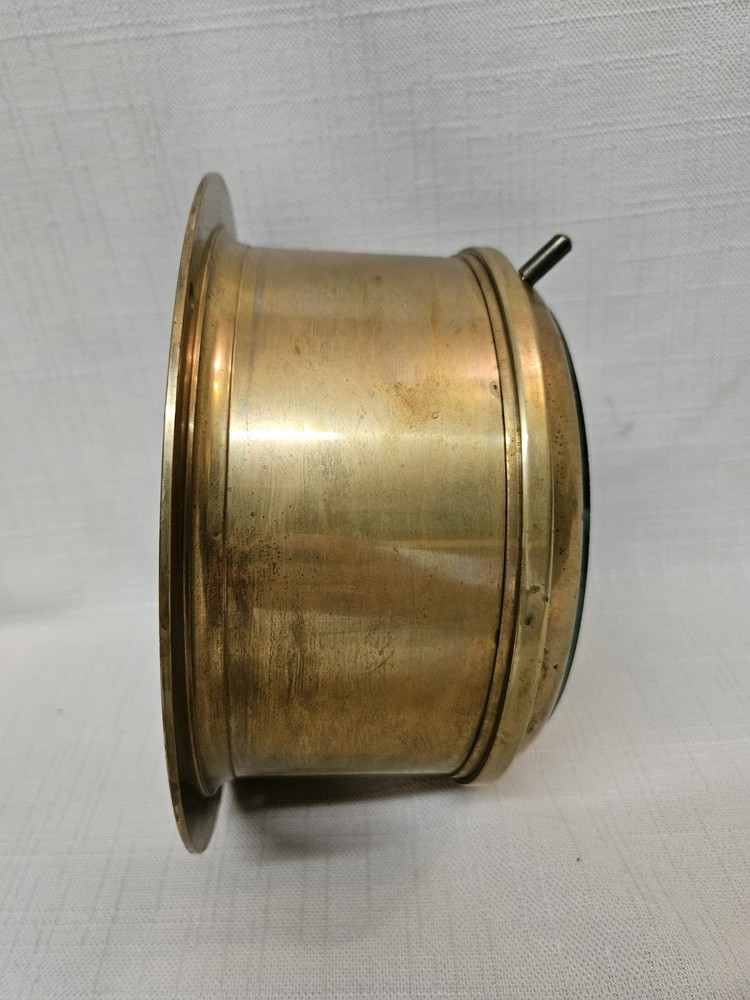 Emory & Douglas and Co. Brass Porthole Barometer