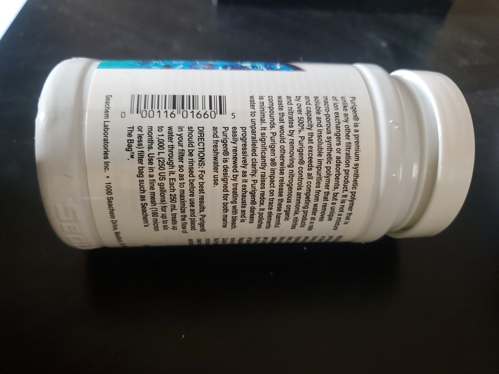 Puriogen premium synthetic filter resin