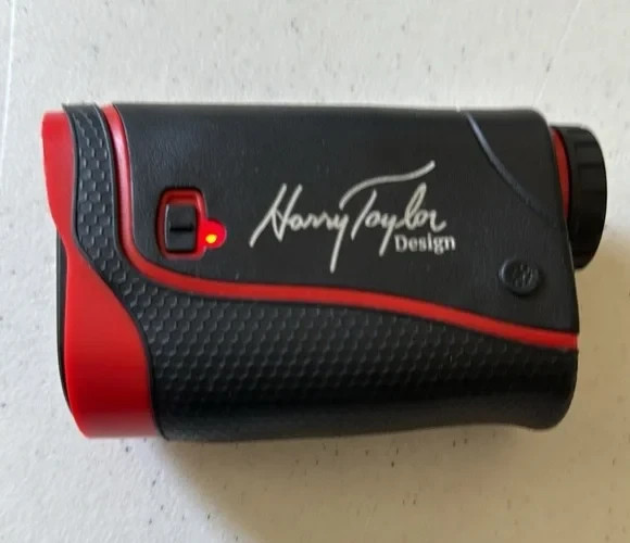 HARRY TAYLOR DESIGN GOLF LASER RANGEFINDER BLACK EDITION