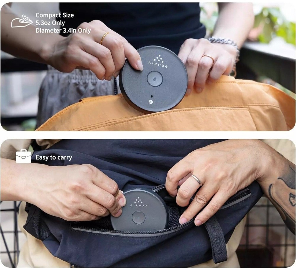 Airhug 21 USB Microphone Desktop Computer Mic Mute Button with LED Indicator New