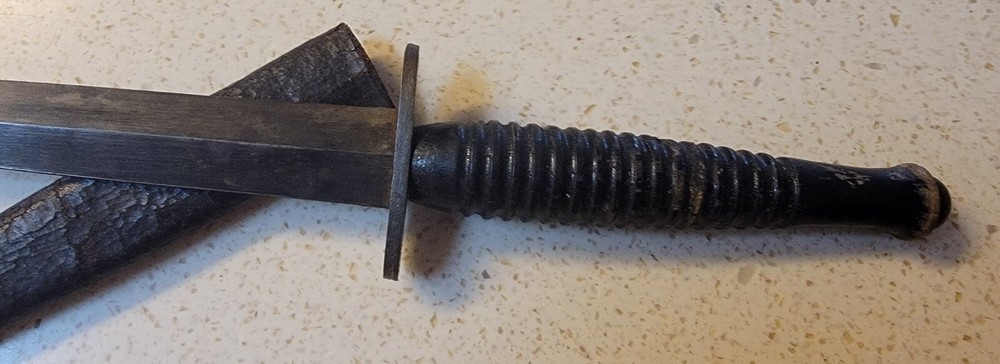 WWII British Fairbairn Sykes Knife - 3rd Pattern Commando Dagger