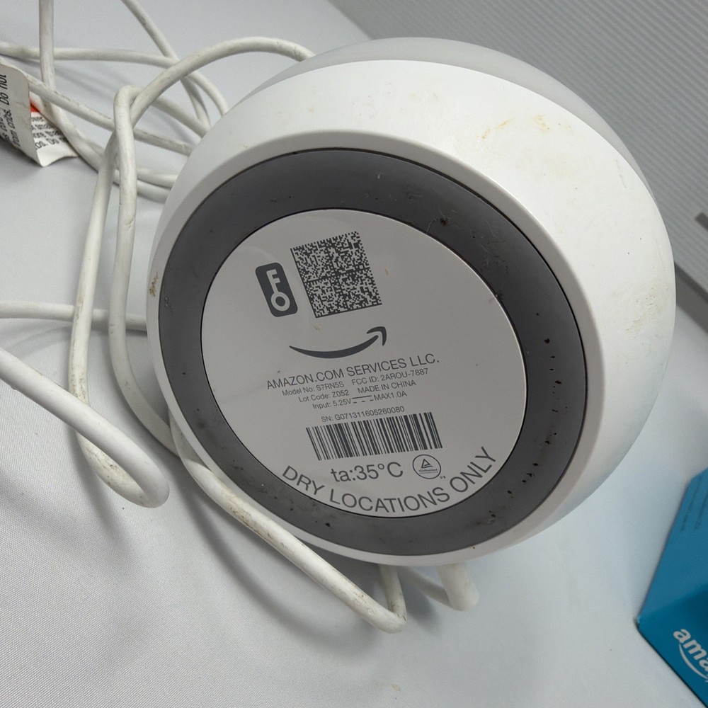 Amazon Echo Glow Multicolor Smart Lamp for Kids Alexa Compatible, White