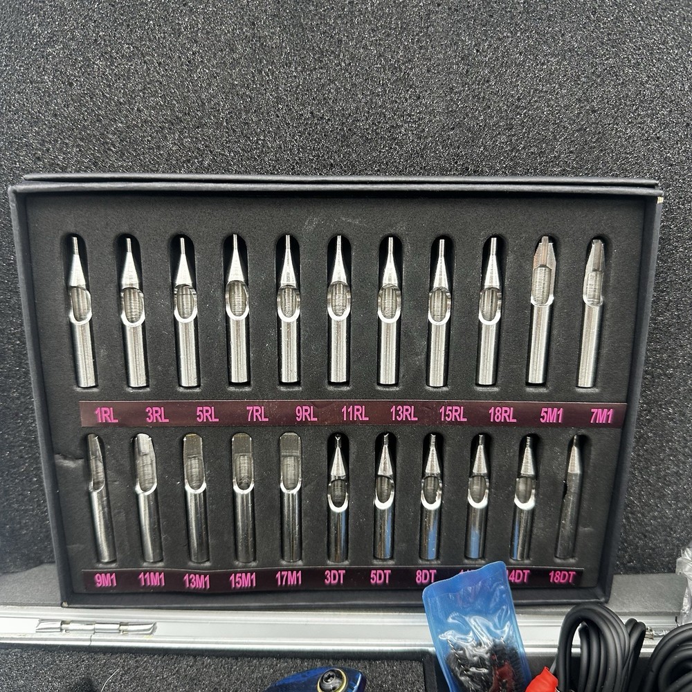 Tattoo Kit With Case Estate Find- Everything Pictured Included EUC