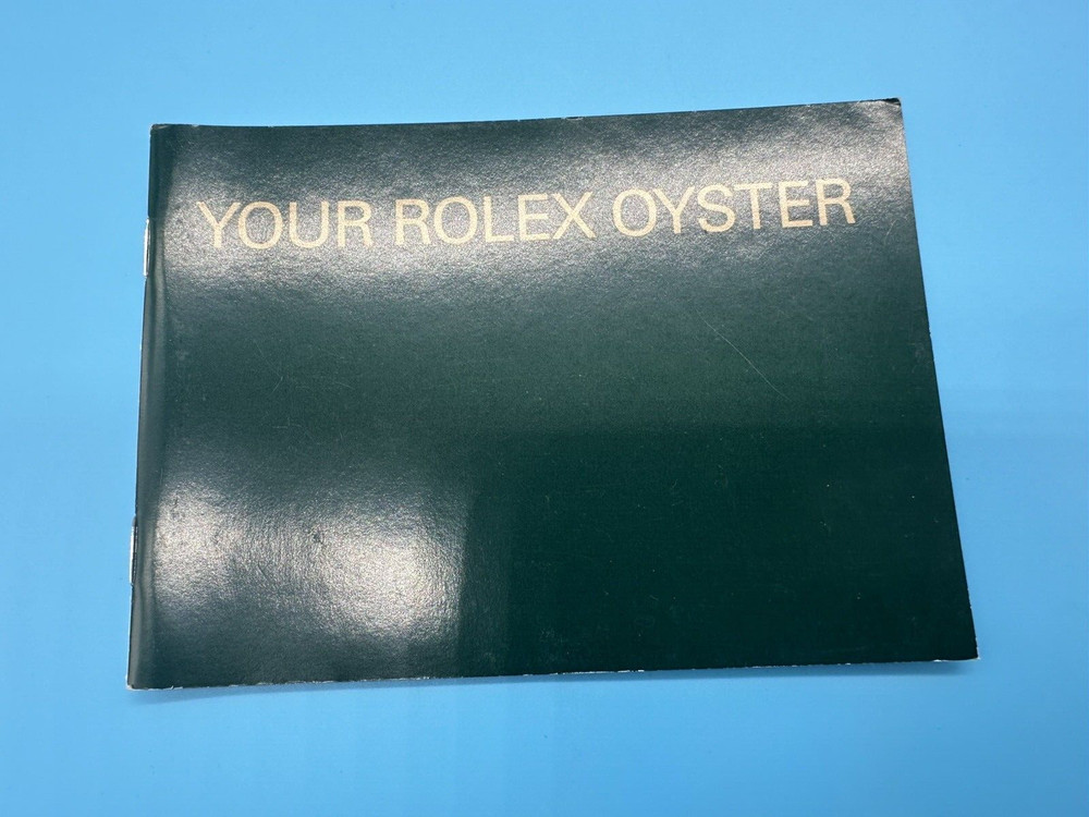 Rolex Explorer Booklet Set From 2006