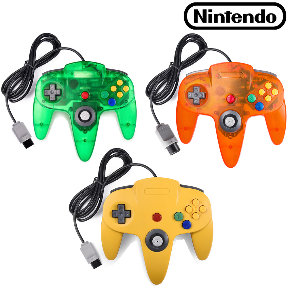 For Nintendo 64 N64 Controller Video Game Console Gamepad Joystick Joypad Wired