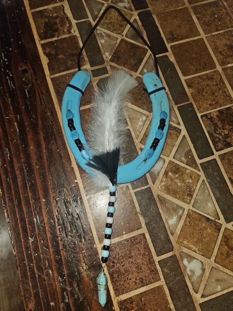 Hand made horseshoe craft