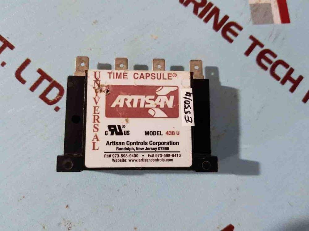Artisan 438U Time Capsule Solid State Time Delay Relay