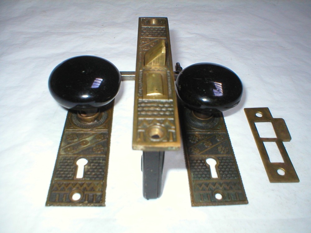 Antique Victorian Era Door Hardware