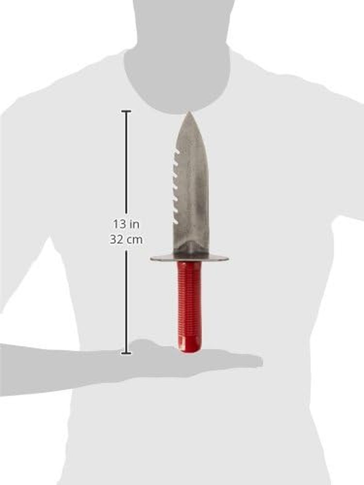 Lesche Digging Tool & Sod Cutter & Free Sheath! (Serrated on Left Side)