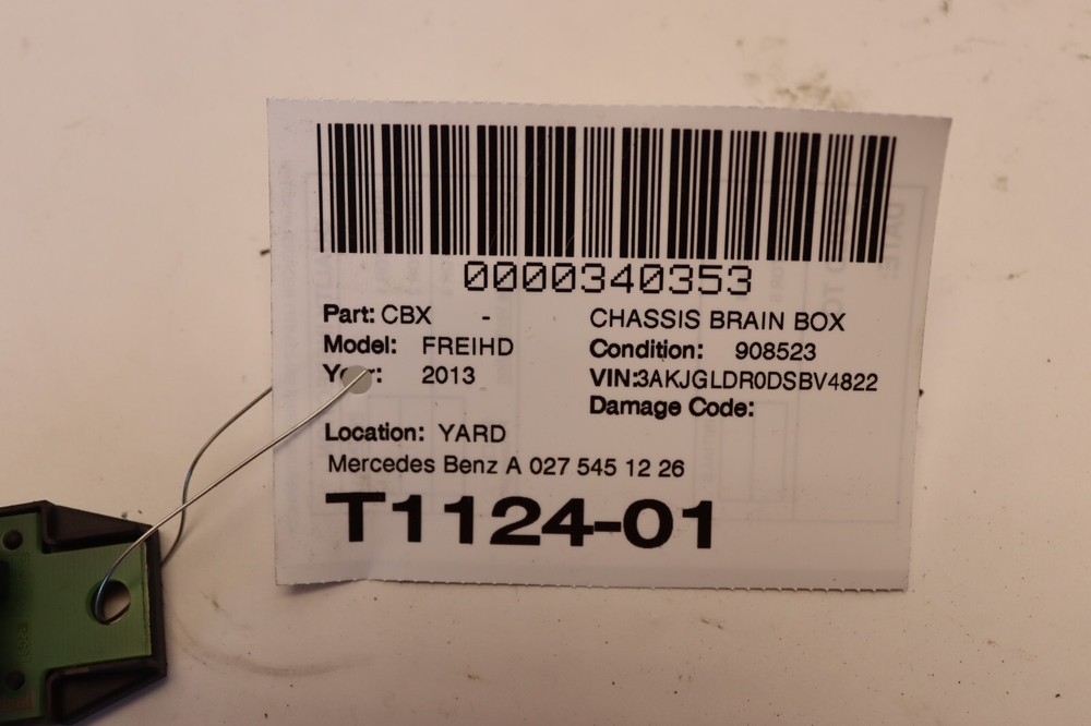 2008-2017 FREIGHTLINER CASCADIA 125 ELECTROMAGNETIC FILTER CONTROL MODULE OEM