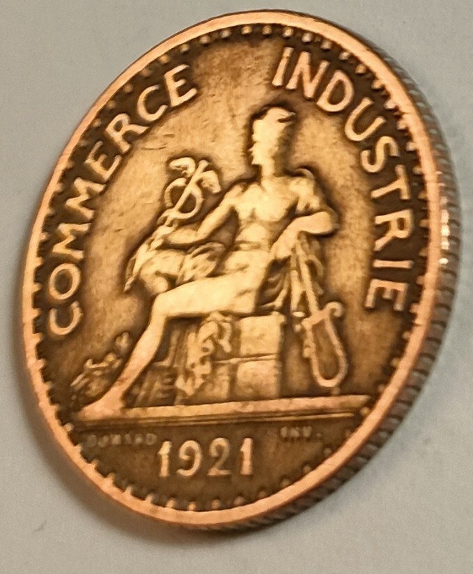 French 1 Franc 1921