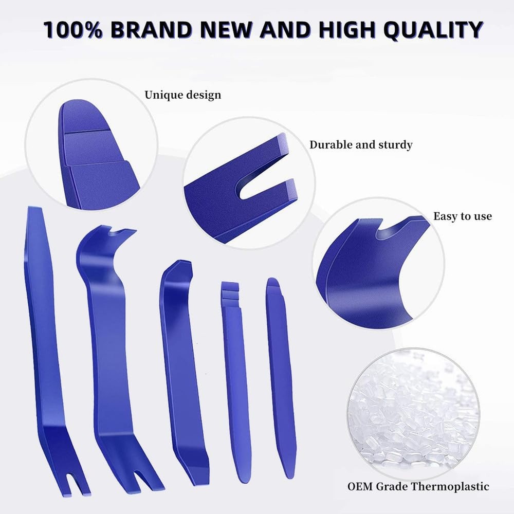 6 Pcs Auto Trim Removal Tool Kit | Clearance | No-Scratch Tools for Car Panel...