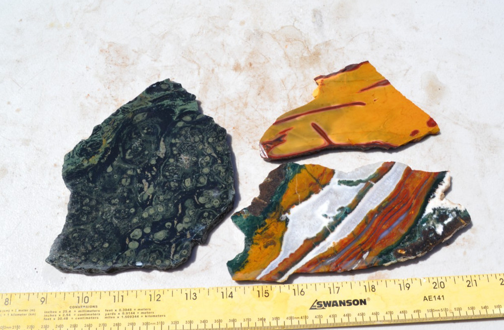 Assorted Jasper Slabs