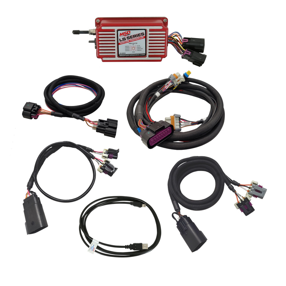 6014 MSD LS Ignition Control - Red