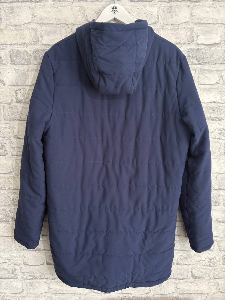 Notts County New Balance Bench Jacket Coat Navy Medium