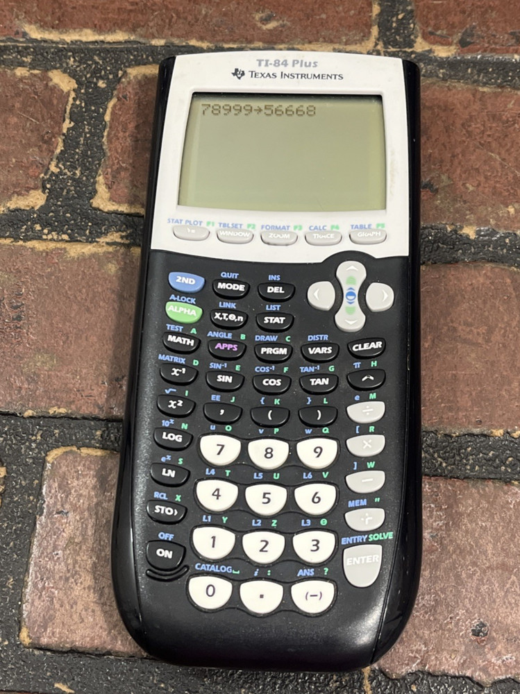 Texas Instruments TI-84 Plus Graphing Calculator - Black