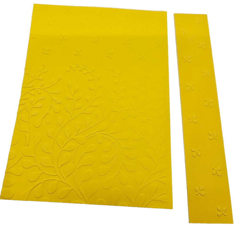 Anna Griffin Cuttlebug Modern Vines 5" x 7" Embossing Folder and Border