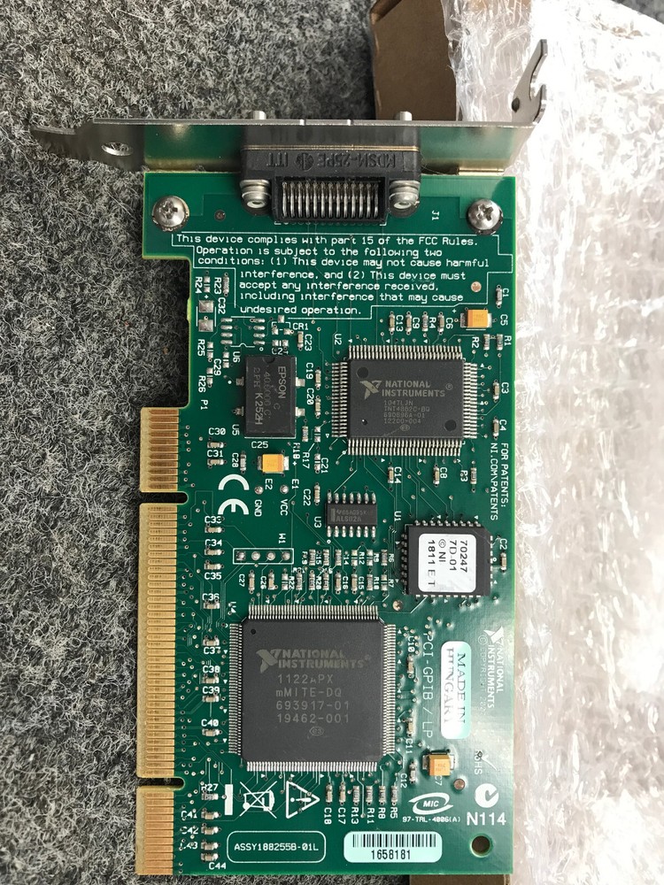 PCI-GPIB Board National Instruments