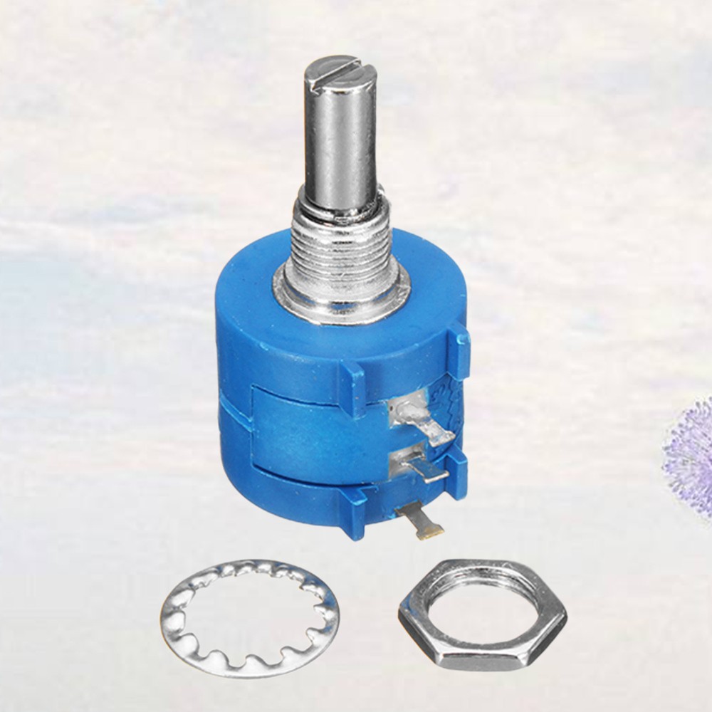 Multiturn Potentiometer Rotary Electrical Precision Adjustable Resistor