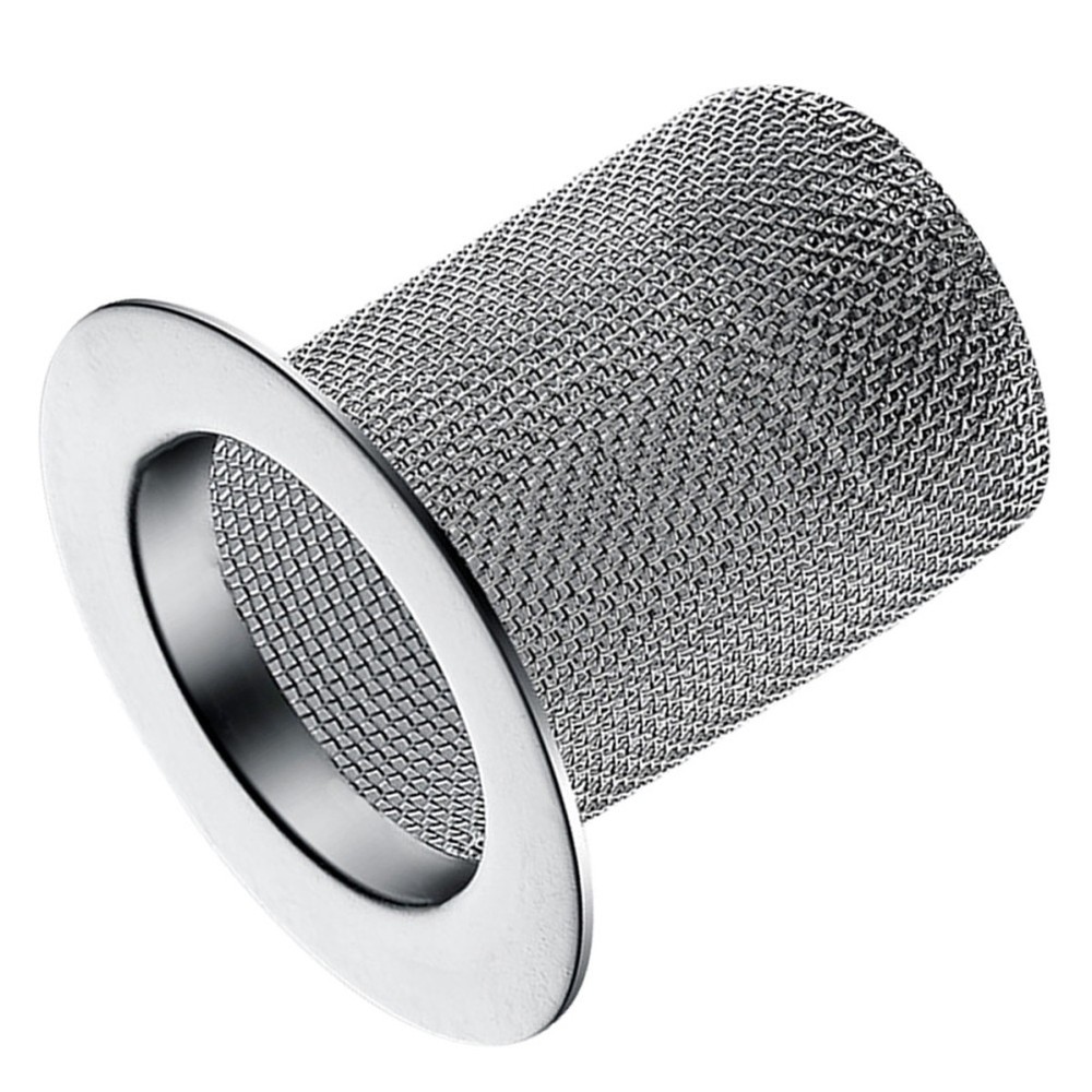 2 Pieces Filter Basket Kitchen Sink Debris Stopper Mesh Strainer