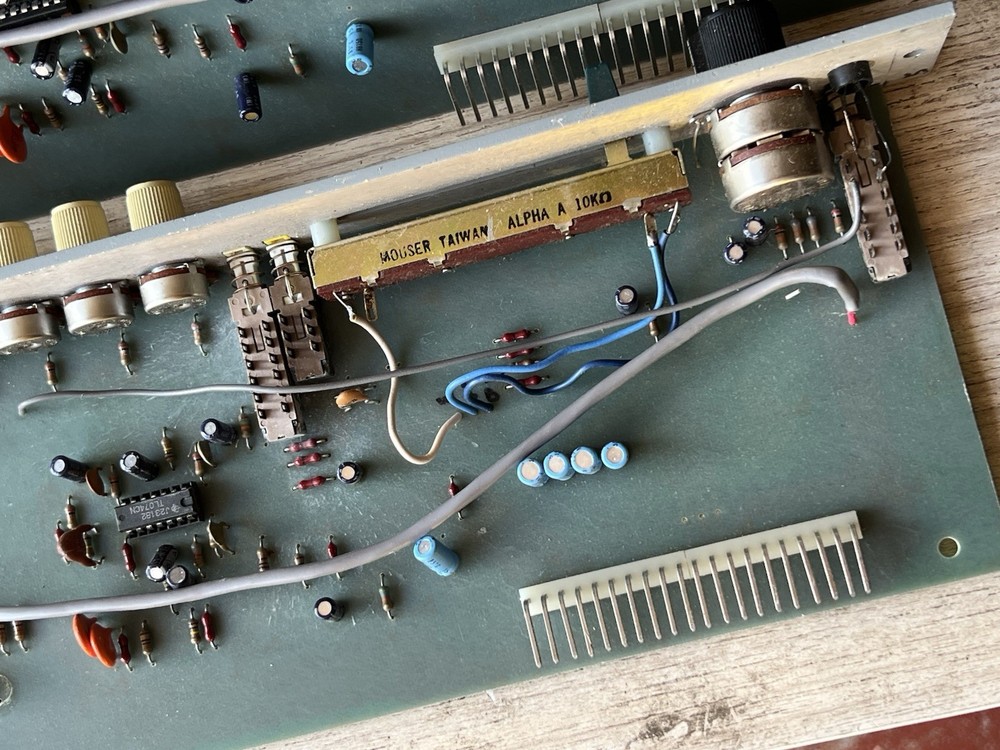 pair vintage 1982-83 Neotek Series I submaster console strips modules