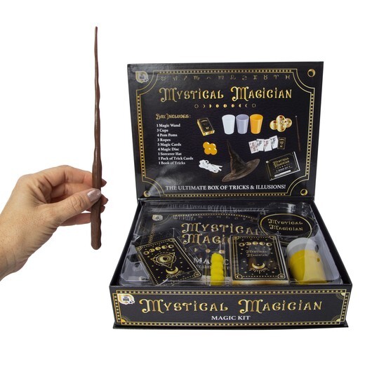 Mega Magic - 150Amazing Magic Tricks for Children - Magic Kit - Magic Set