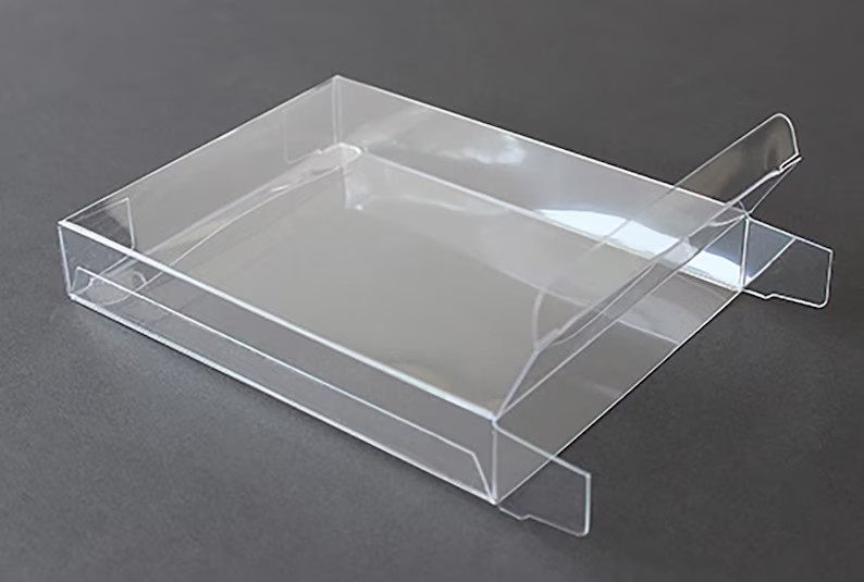 Clear Plastic Boxes for Photo & Greeting Card - 25/pack