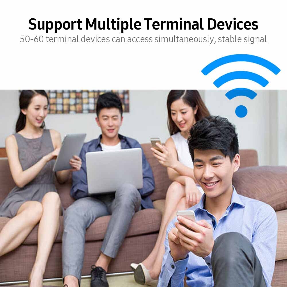 300Mbps In-Wall Router Access Point Router LAN Network Q4F9