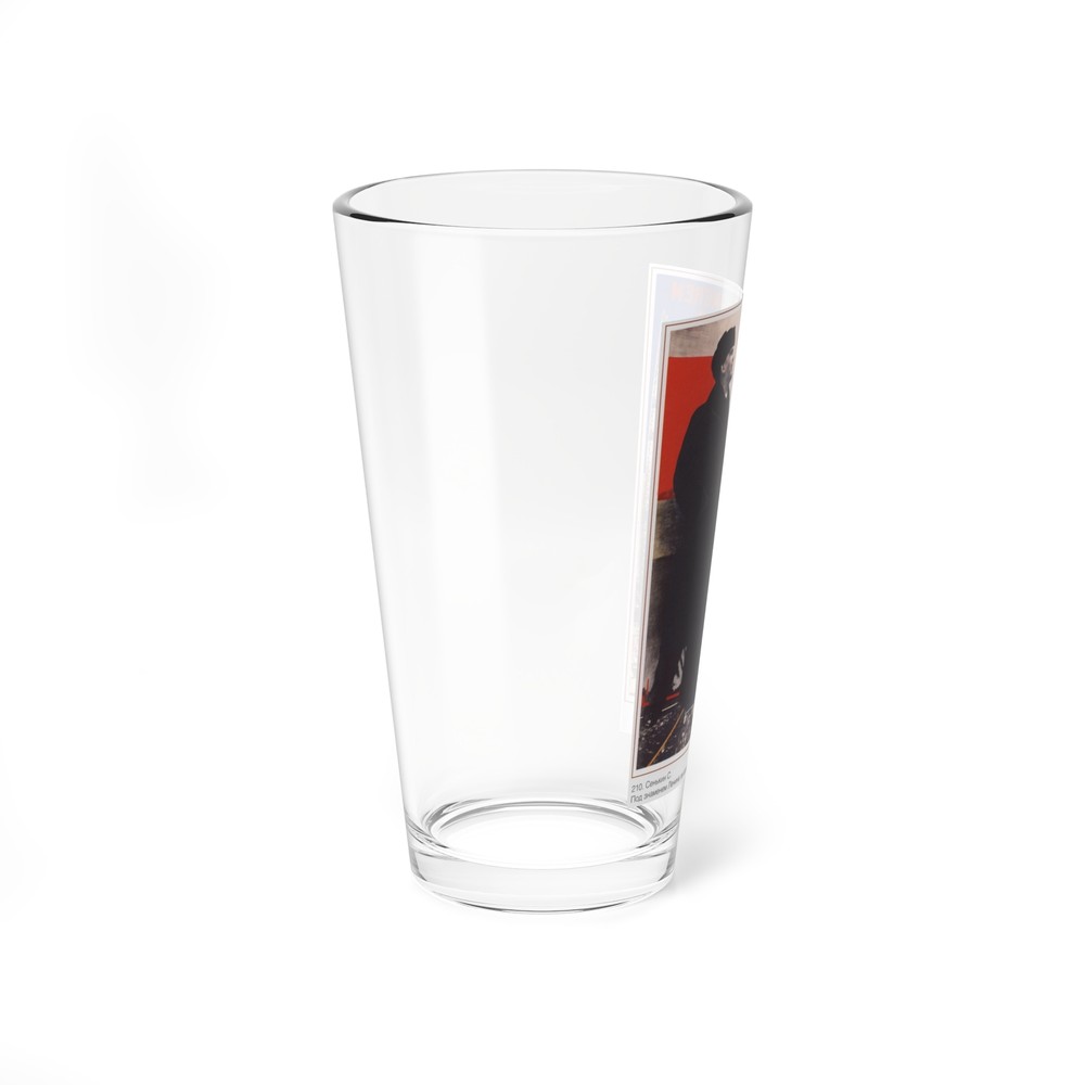 Soviet Era Poster 155 - Pint Glass 16oz