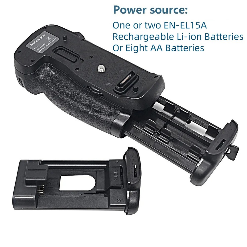 Durable ABS MB-D18 Vertical Battery Handle Grip Camera Accessory For Nikon D850