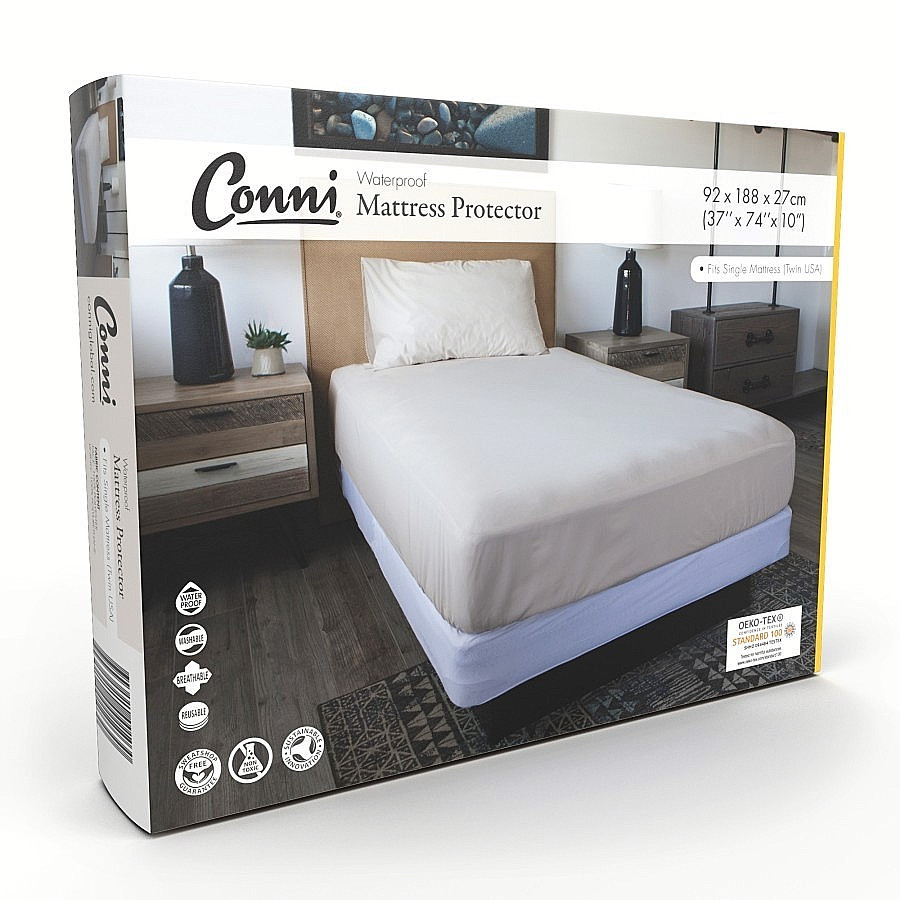 Conni - Waterproof Mattress Protector (King Single)