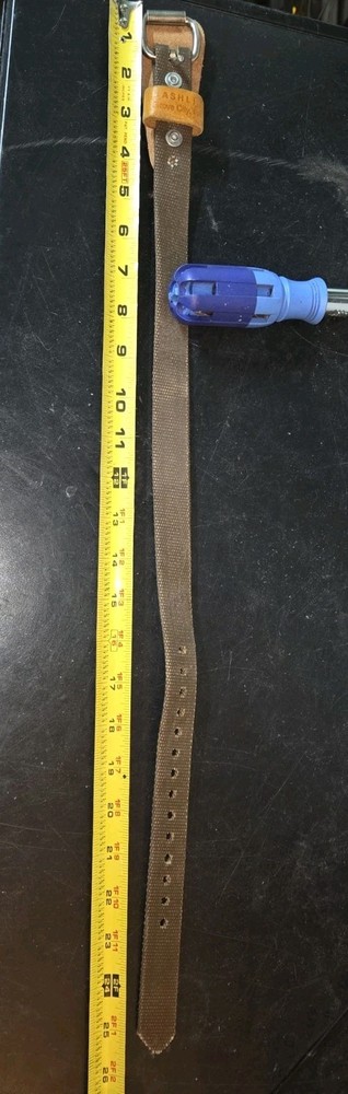 1 Bashlin Replacement Linemen Pole Climbers Strap Straps EXCELLENT