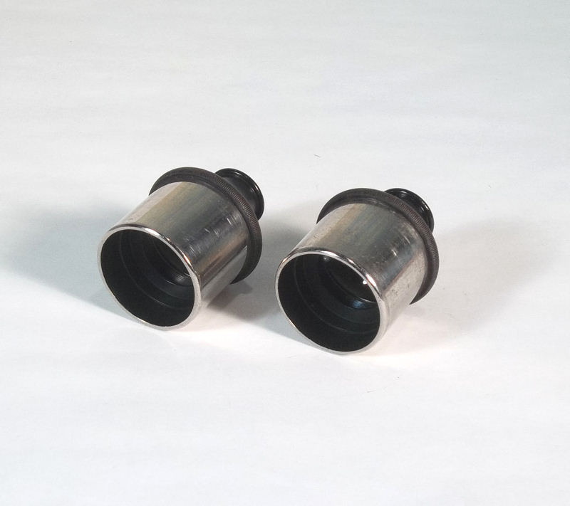 Vintage 12.5x Dissecting Stereo Microscope Ocular Lens Pair