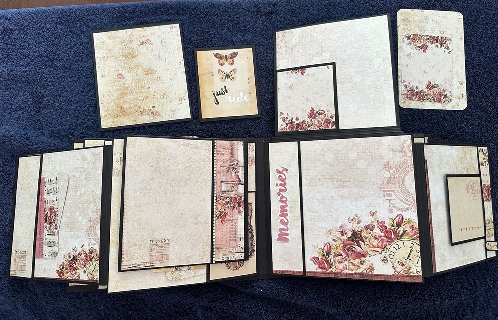 Handmade Album Using Prima Paperline