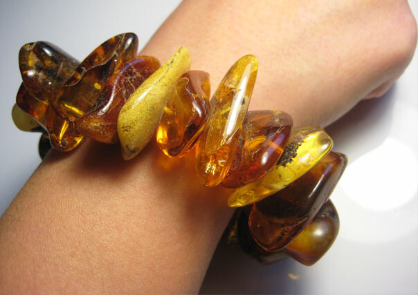 Genuine Massive Amber Baltic Amber Bracelet 40 grams !!!