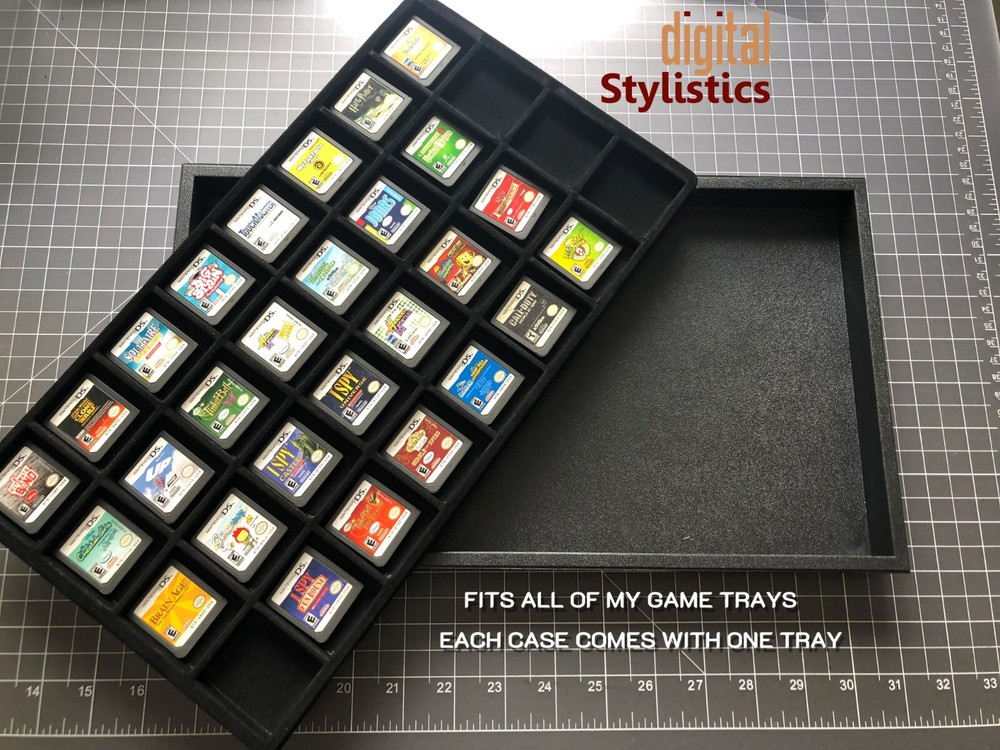 Hard Stackable Case for Nintendo Gameboy/GBA/DS/Game Gear/Switch Display Tray