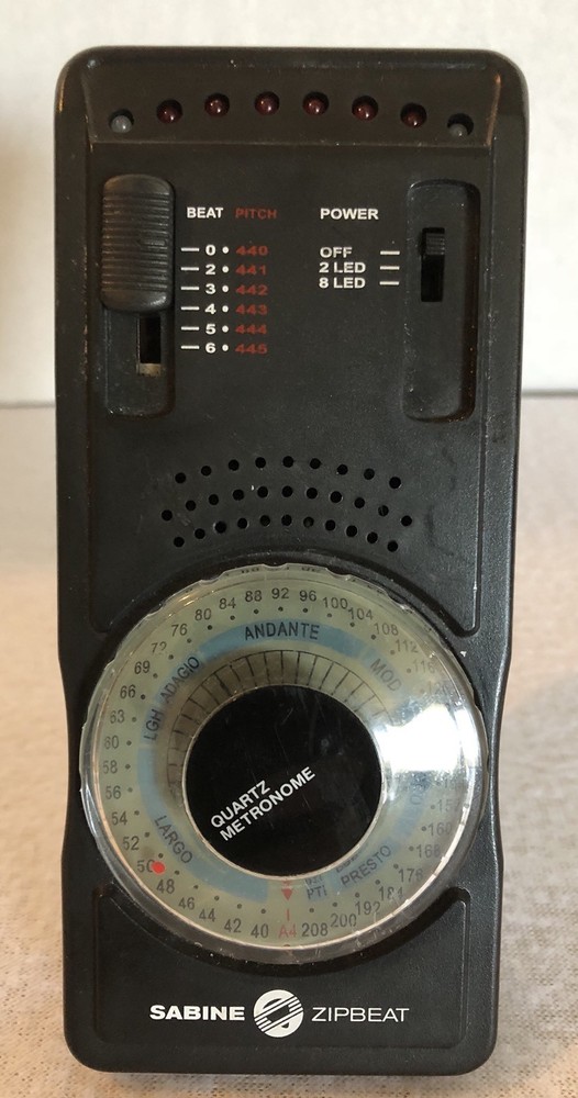 Sabine ZIPBEAT Quartz Metronome