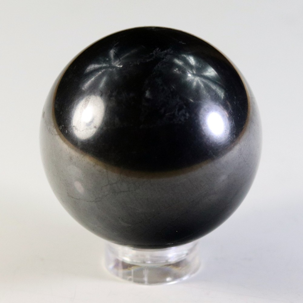 Polished Shungite 35 mm Sphere (SHU313)