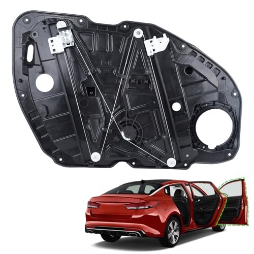 Power Window Regulator with Panel w/o Motor Front Right Passenger Side Front