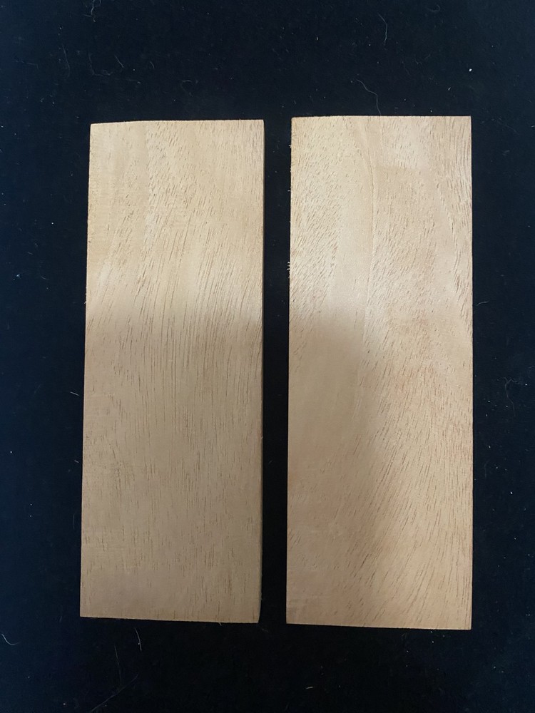 African Mahogany Knife Handle Scales