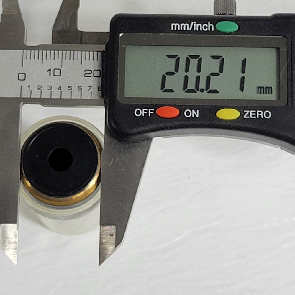 S&H 40X Mag Microscope Objective 20mm Thread Mount 0.65 Ocular Optical Lens