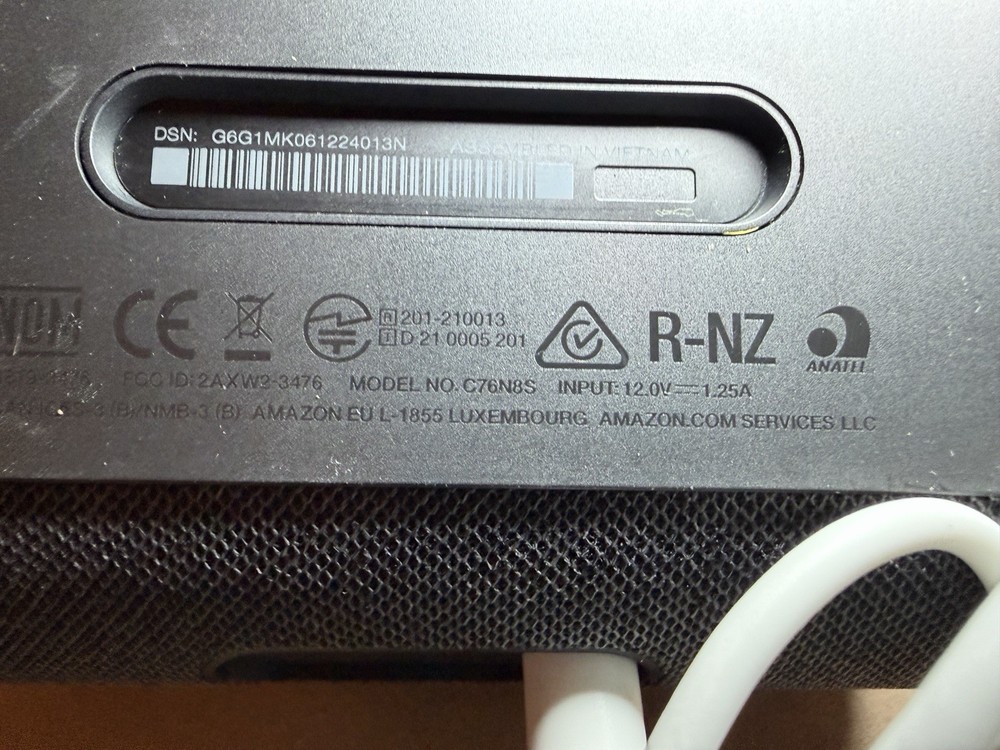 Amazon Echo Show Compact Smart Display w/ Alexa C76N8S Black | Tested