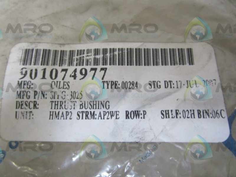OILES SPFG-3025 THRUST BUSHING NSMP