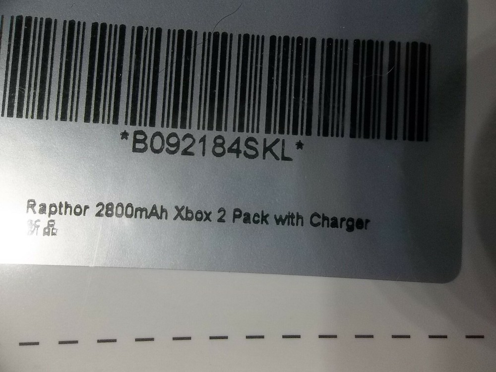 Rapthor 2800mah Rechargeable Battery for Xbox 1 S Wireless Controller