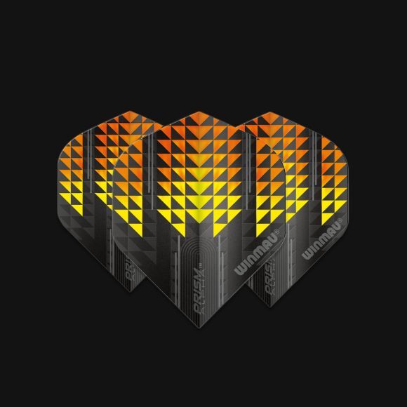 Prism Alpha Triangles Black & Orange Extra Thick