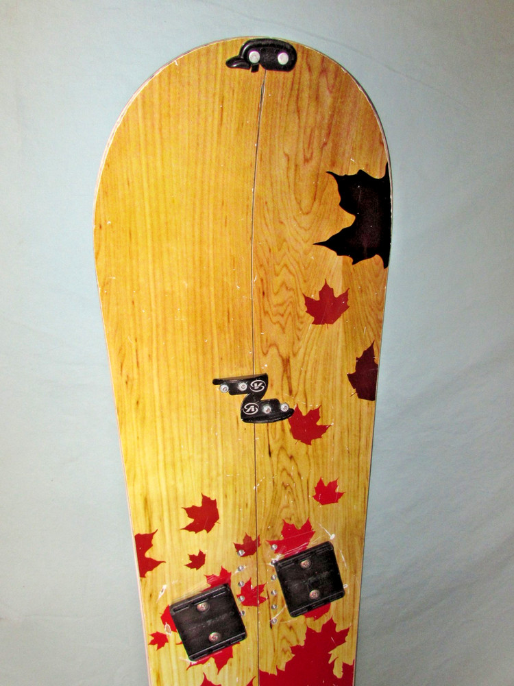 Option Free Plus SPLITBOARD snowboard 165cm with complete VOILE hardware kit! ~~