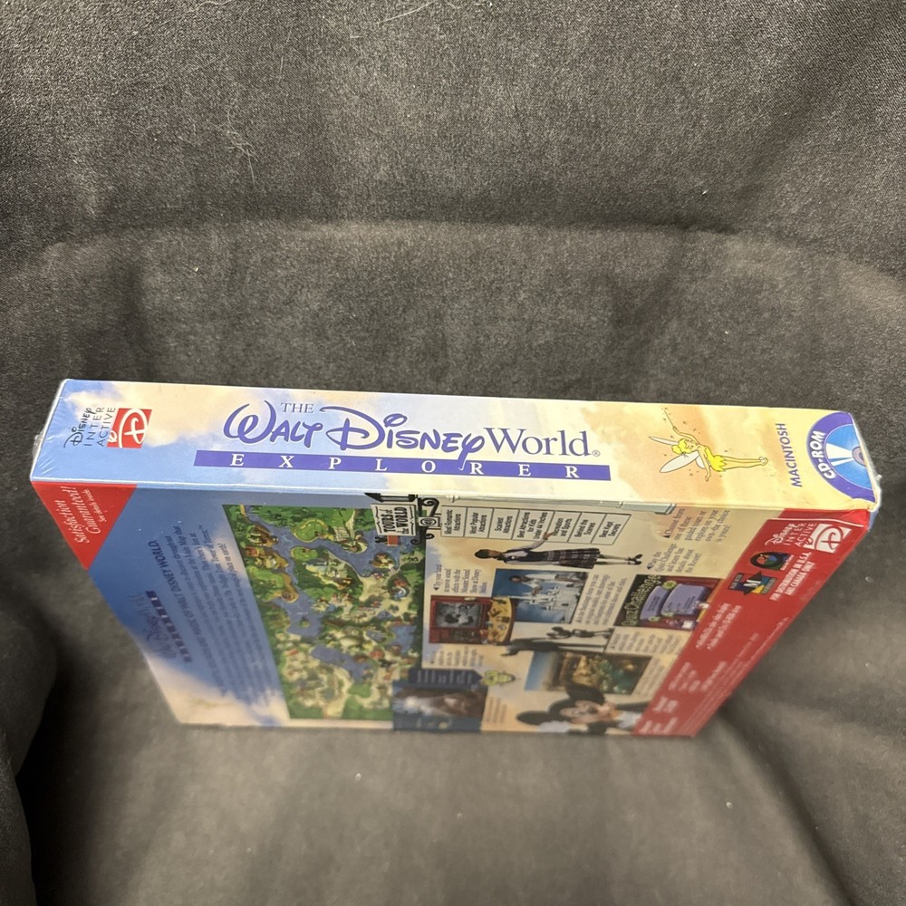 NEW SEALED - The Walt Disney World Explorer Computer Software (PC, CD-ROM)